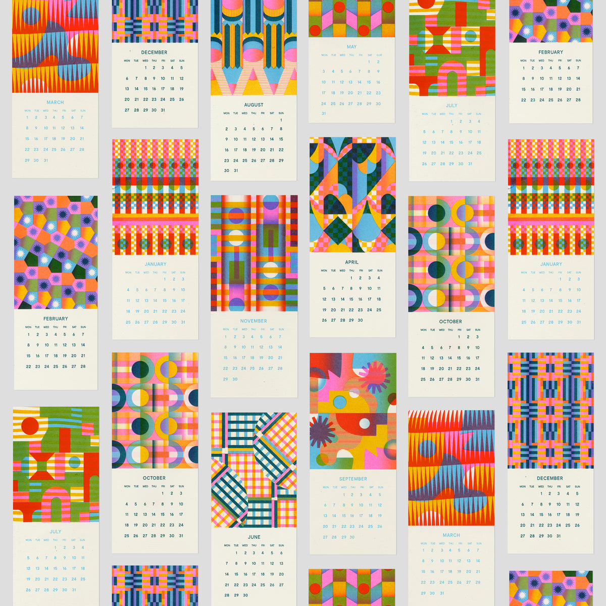 The Mini (+ MultiBuy) - 2027 Risograph Calendar