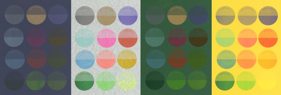 → INK on PAPER combinations