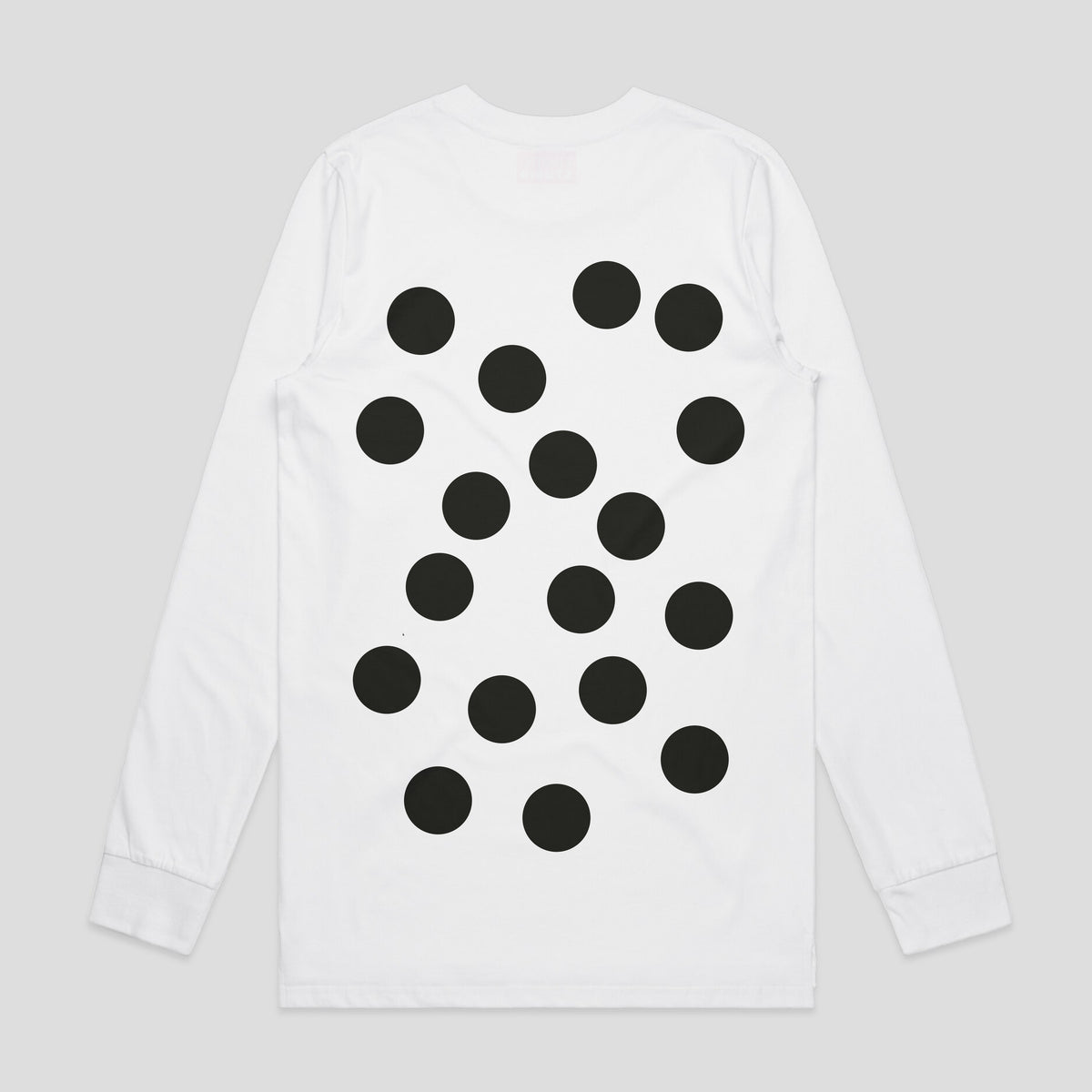 Polka - White Classic Long Sleeve Tee