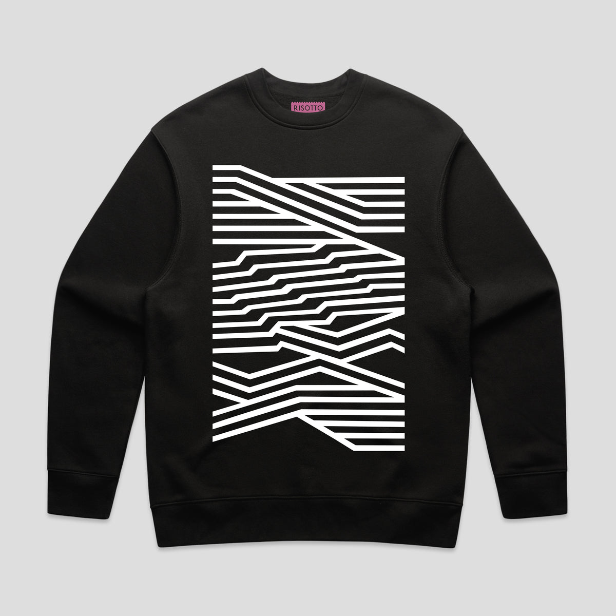 Warp - Black Heavyweight Sweatshirt