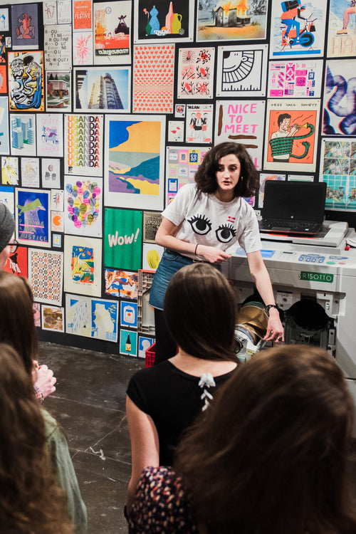 Poster Club Workshop → Thur 16th Apr