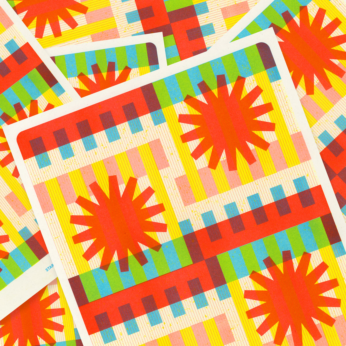 Starburst - Play Collection: Editioned A3 Print