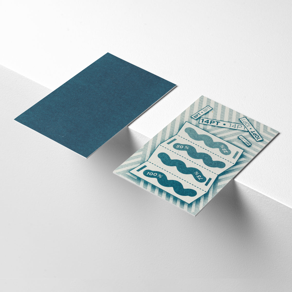 teal Risograph Ink | Riso Colour Codes | RISOTTO