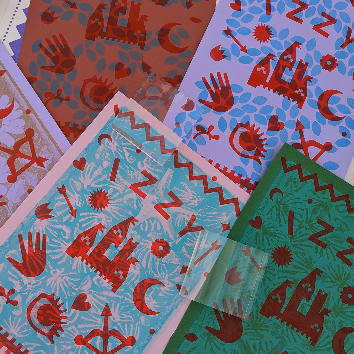 Multi-Colour, Analogue Cut-Outs - Riso Printing Workshop