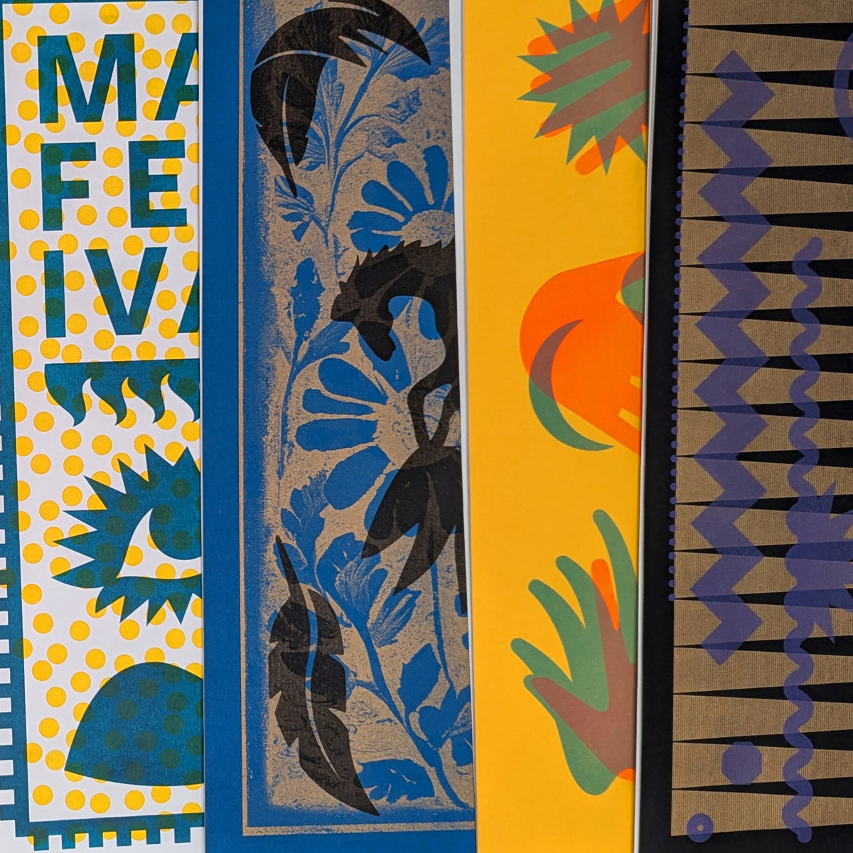 Multi-Colour, Analogue Cut-Outs - Riso Printing Workshop