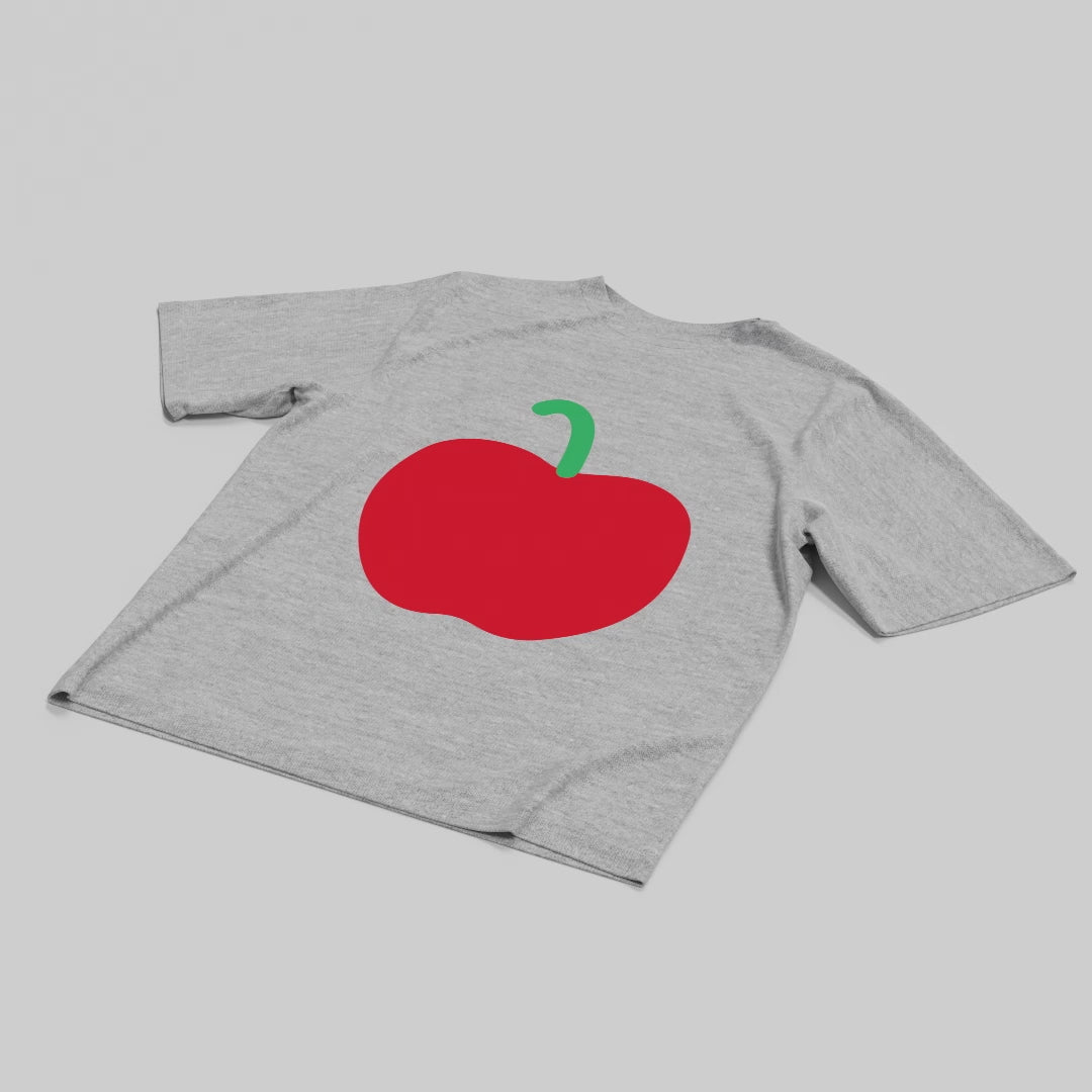 Apple - Ash Grey T-shirt – RISOTTO
