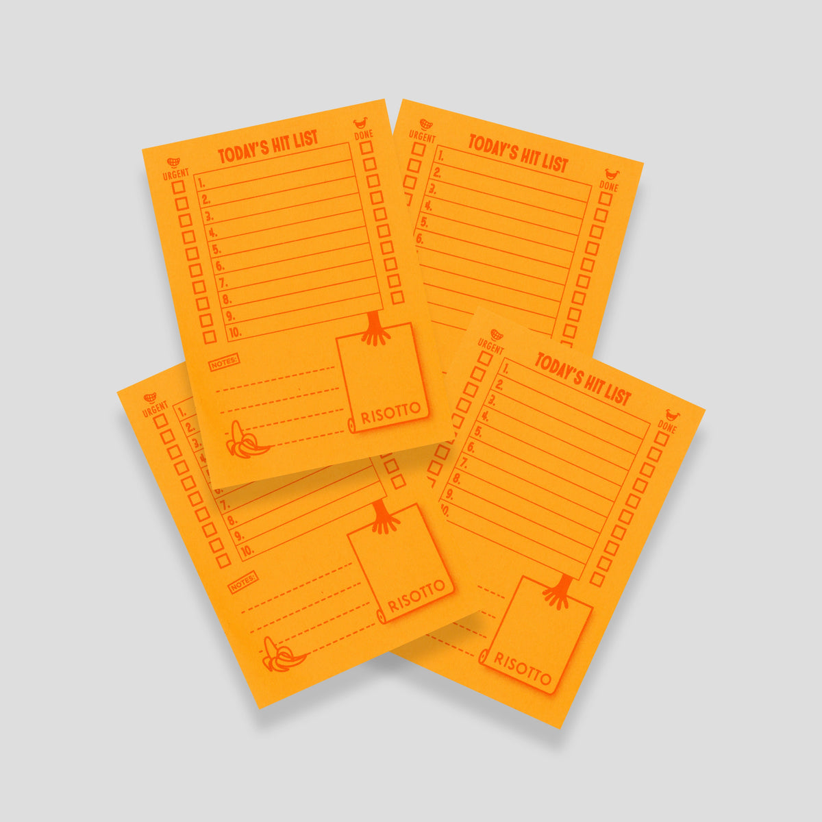 Hitlist Paper Format HIT LIST: Notepad (Pale Blue) – RISOTTO