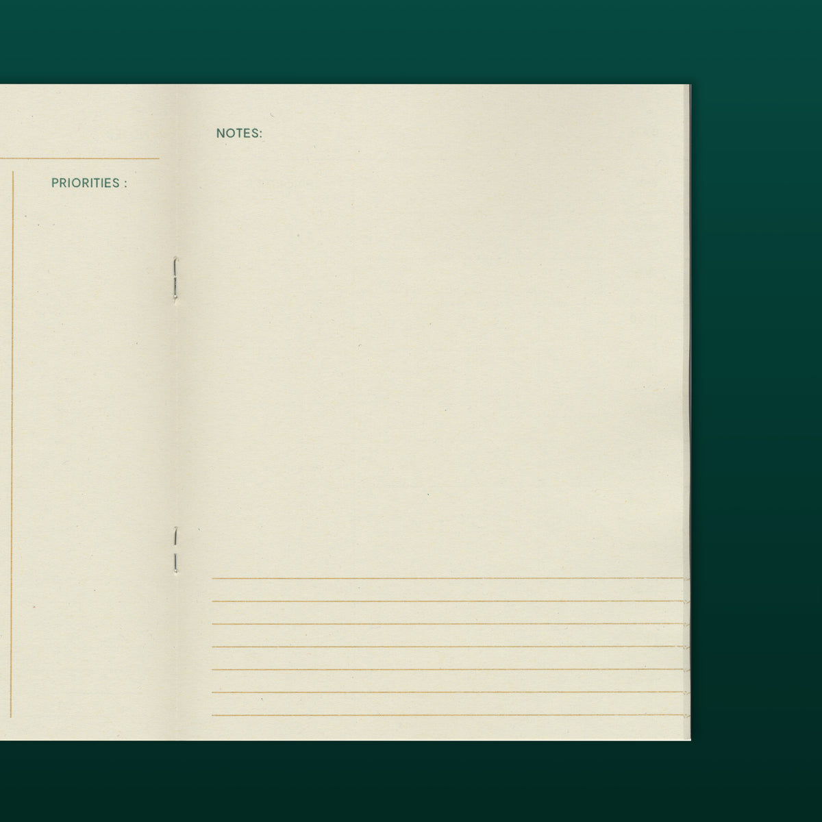 Quaderno No.9 - Day Planner Notebook