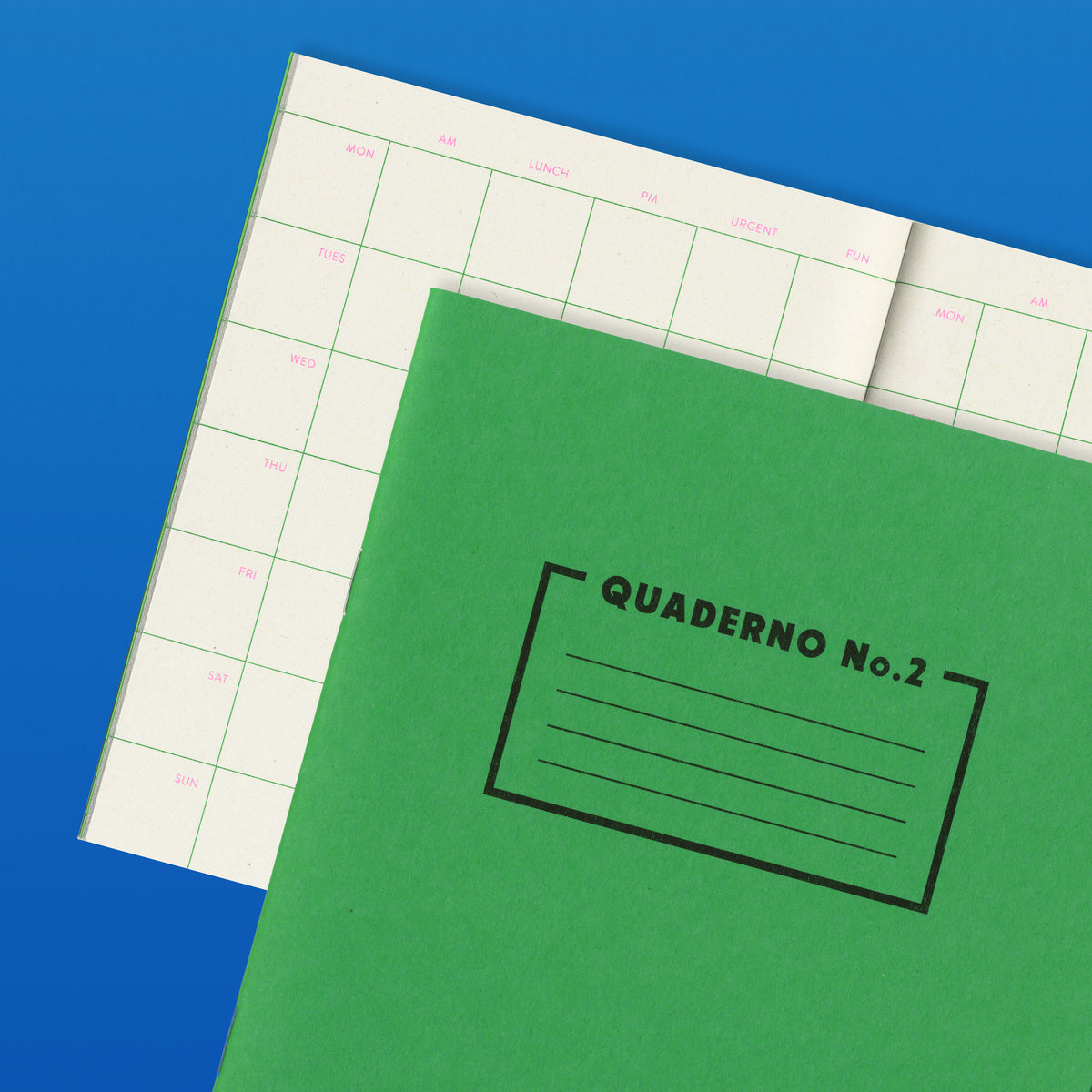 Quaderno No.2 - Week Planner Notebook