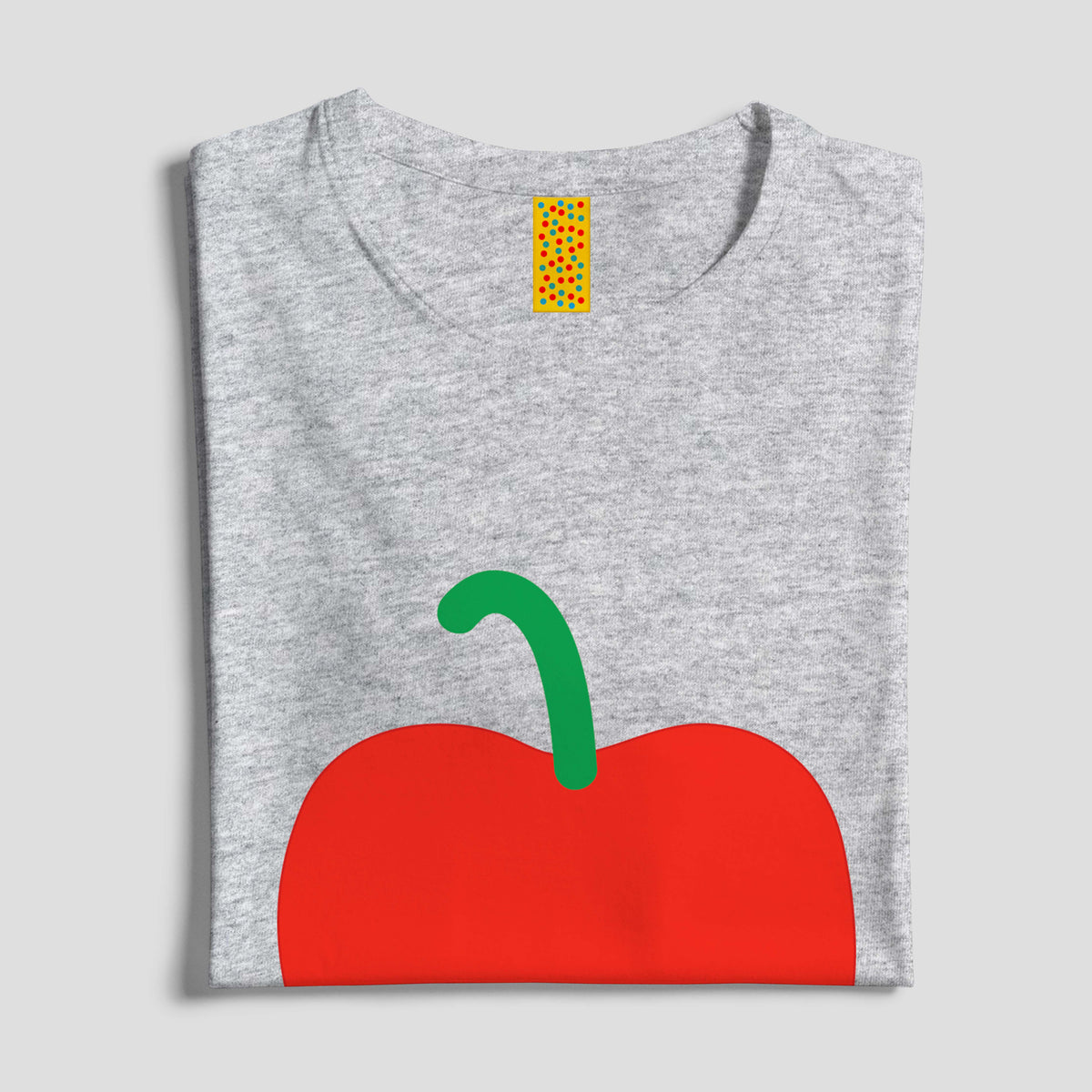 Apple - Ash Grey T-shirt