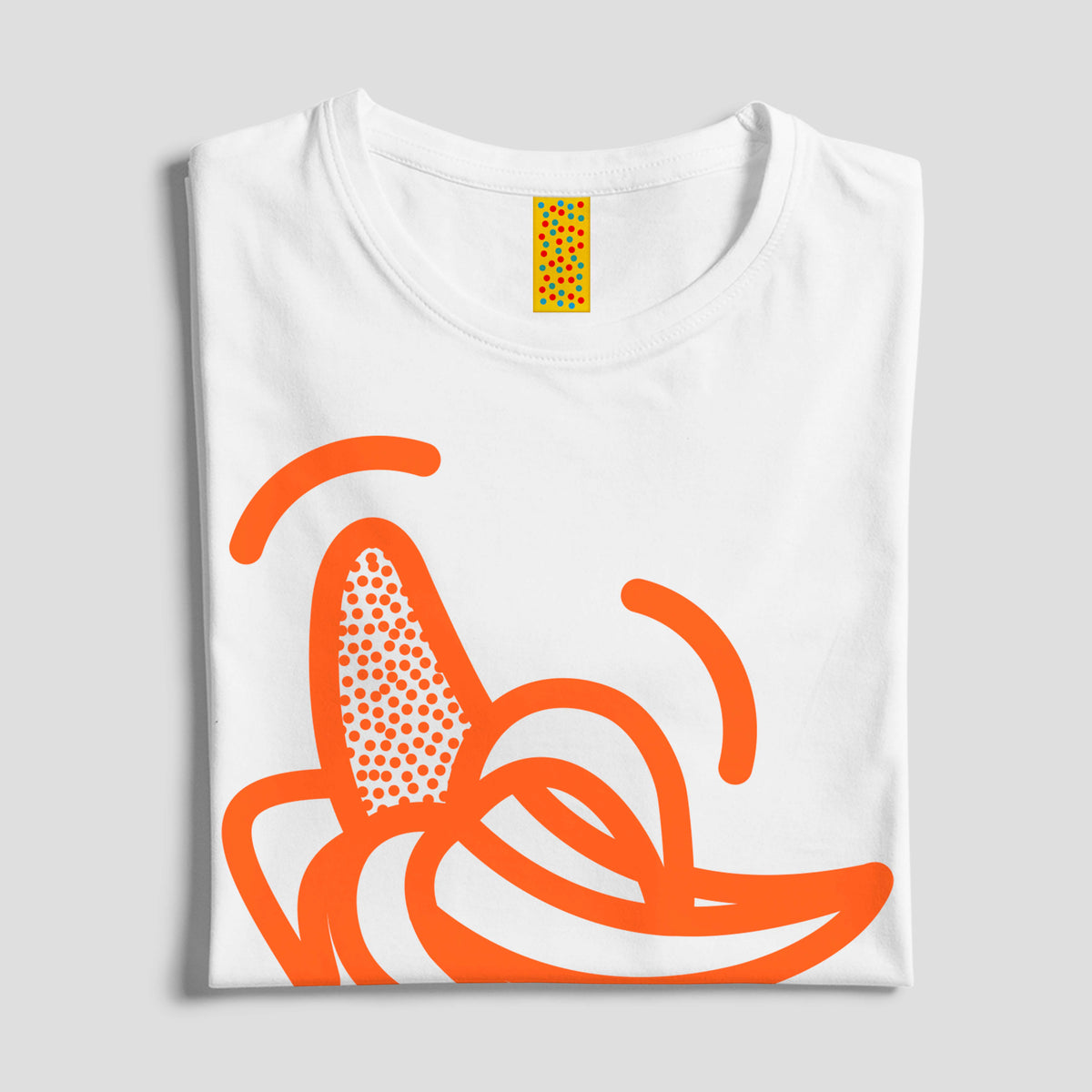 Orange Banana - White T-shirt