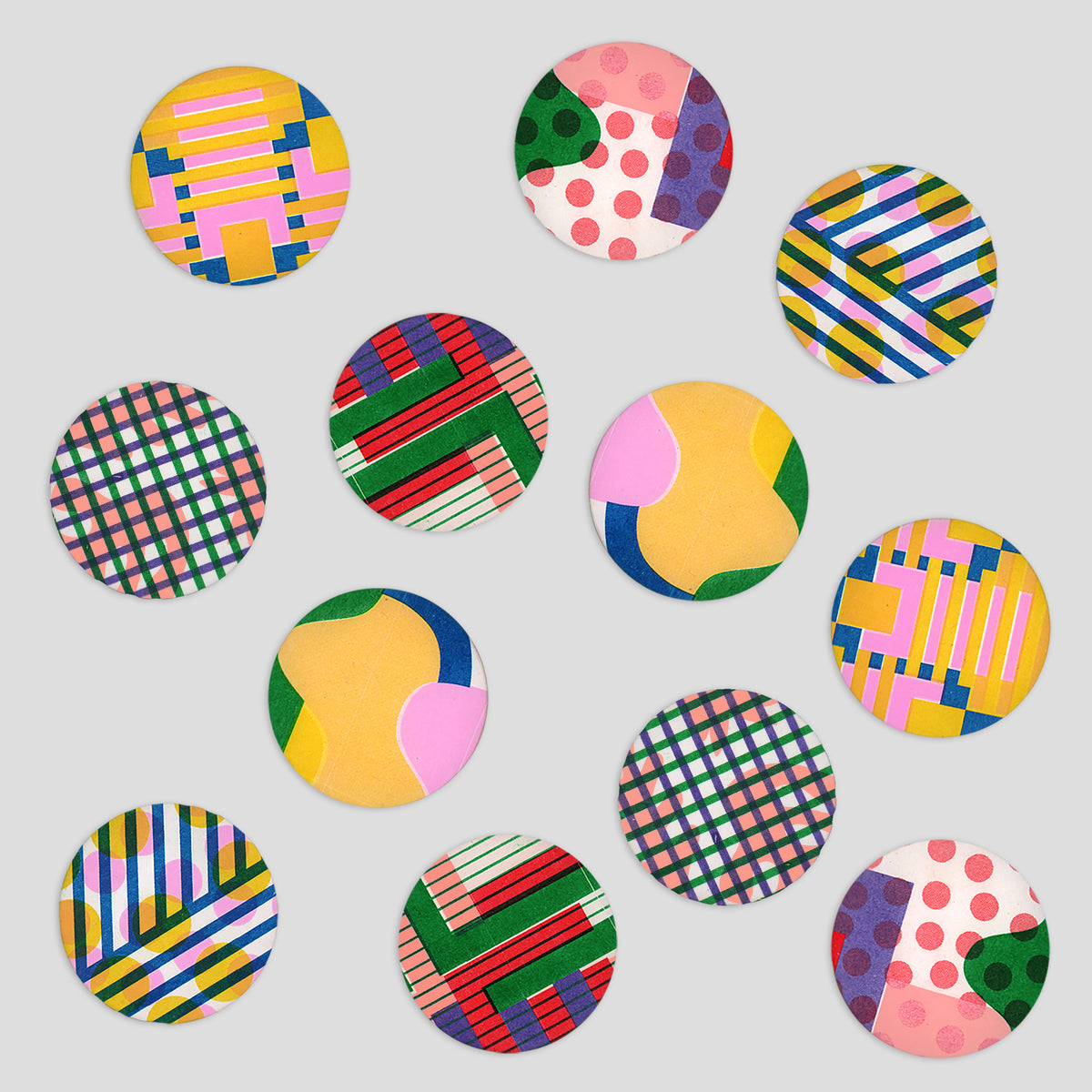 BADGE: Lucky Dip! - 4 Pack Assorted Badges