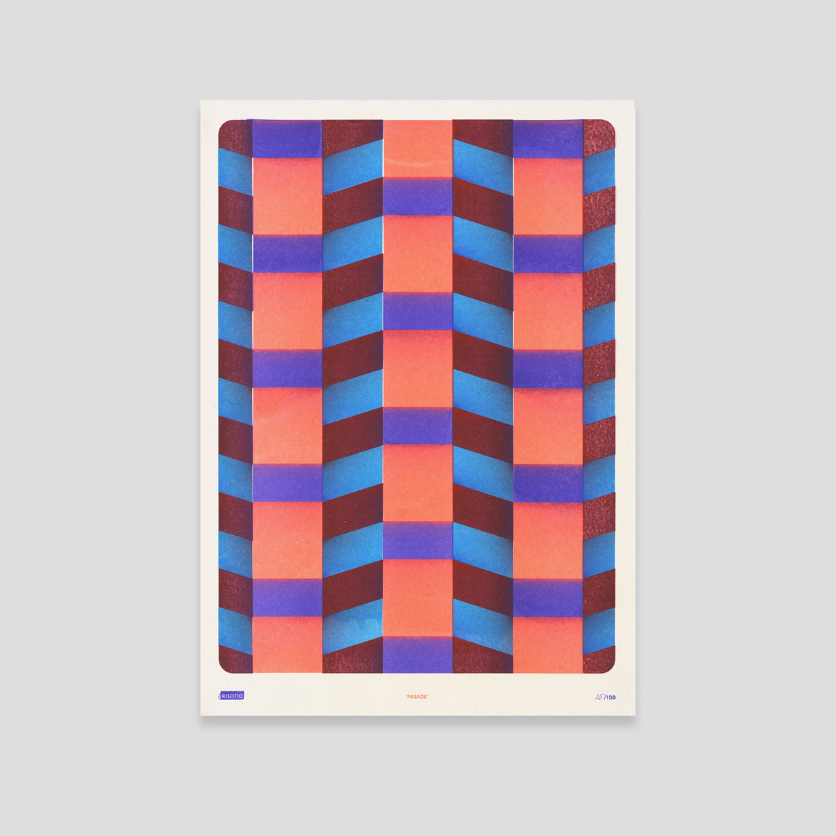 PARADE - Repeats Collection: Editioned A3 Print