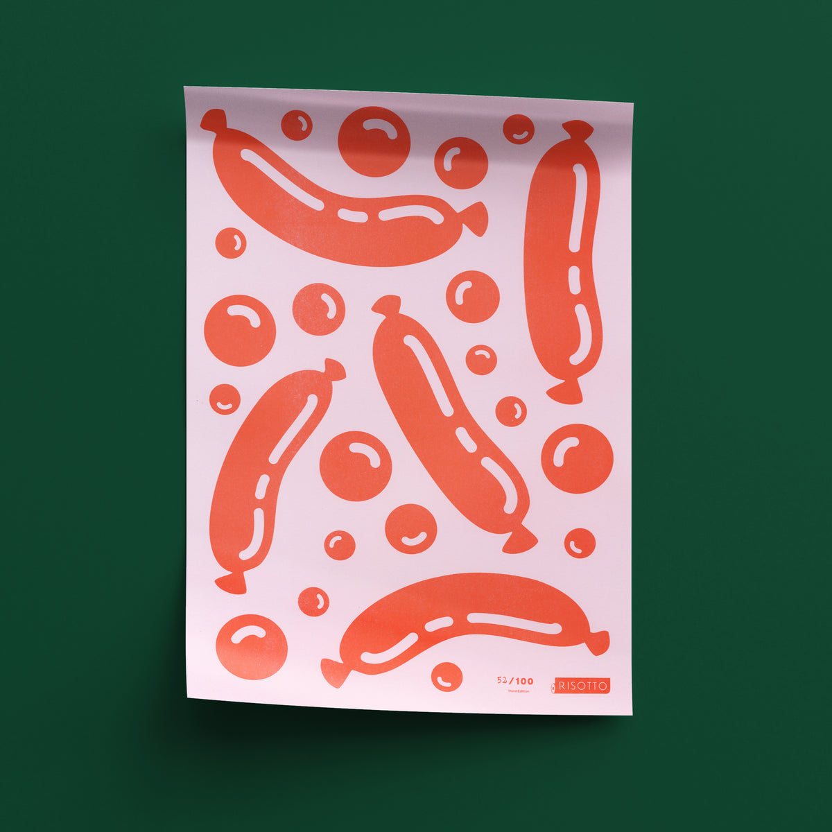 SAUSAGES - Pop Collection: Editioned A3 Print