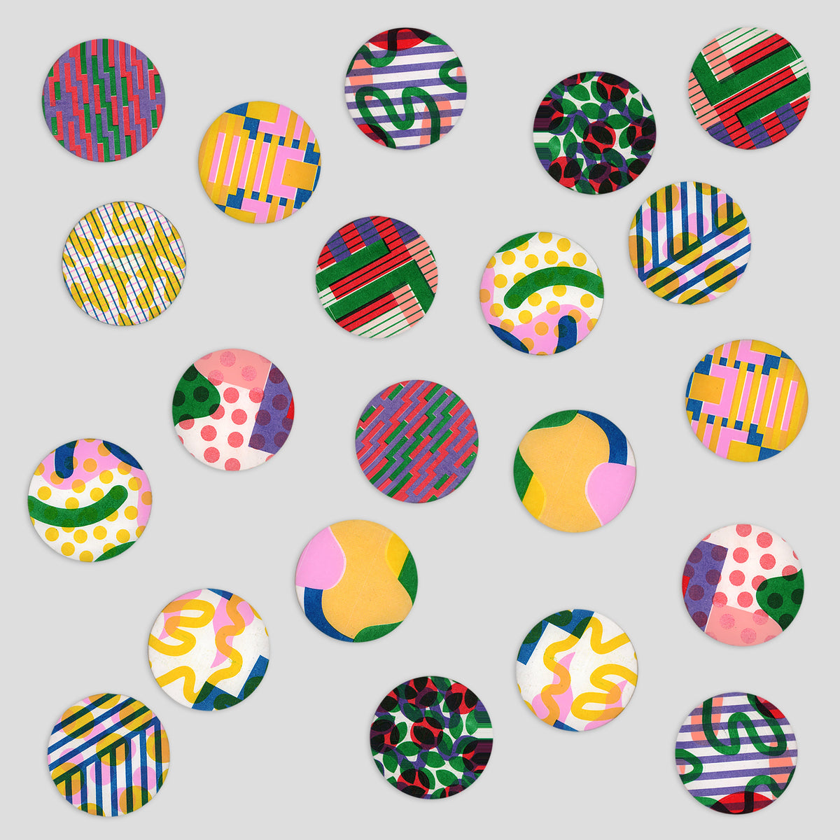 BADGE: Lucky Dip! - 4 Pack Assorted Badges